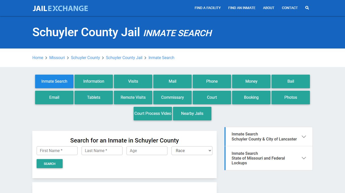 Schuyler County Jail, MO Inmate Search: Roster & Mugshots